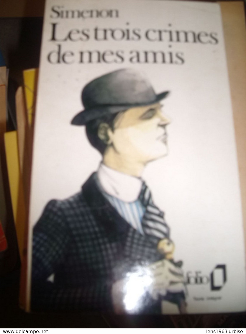 SIMENON ,Les Trois Crimes De Mes Amis - Auteurs Belges