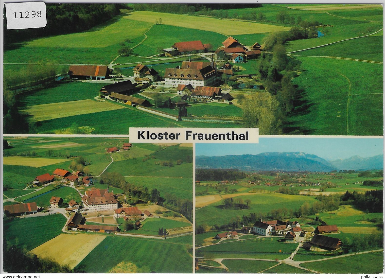 Flugaufnahme Kloster Frauenthal Cham - Hagendorn ZG - Cham