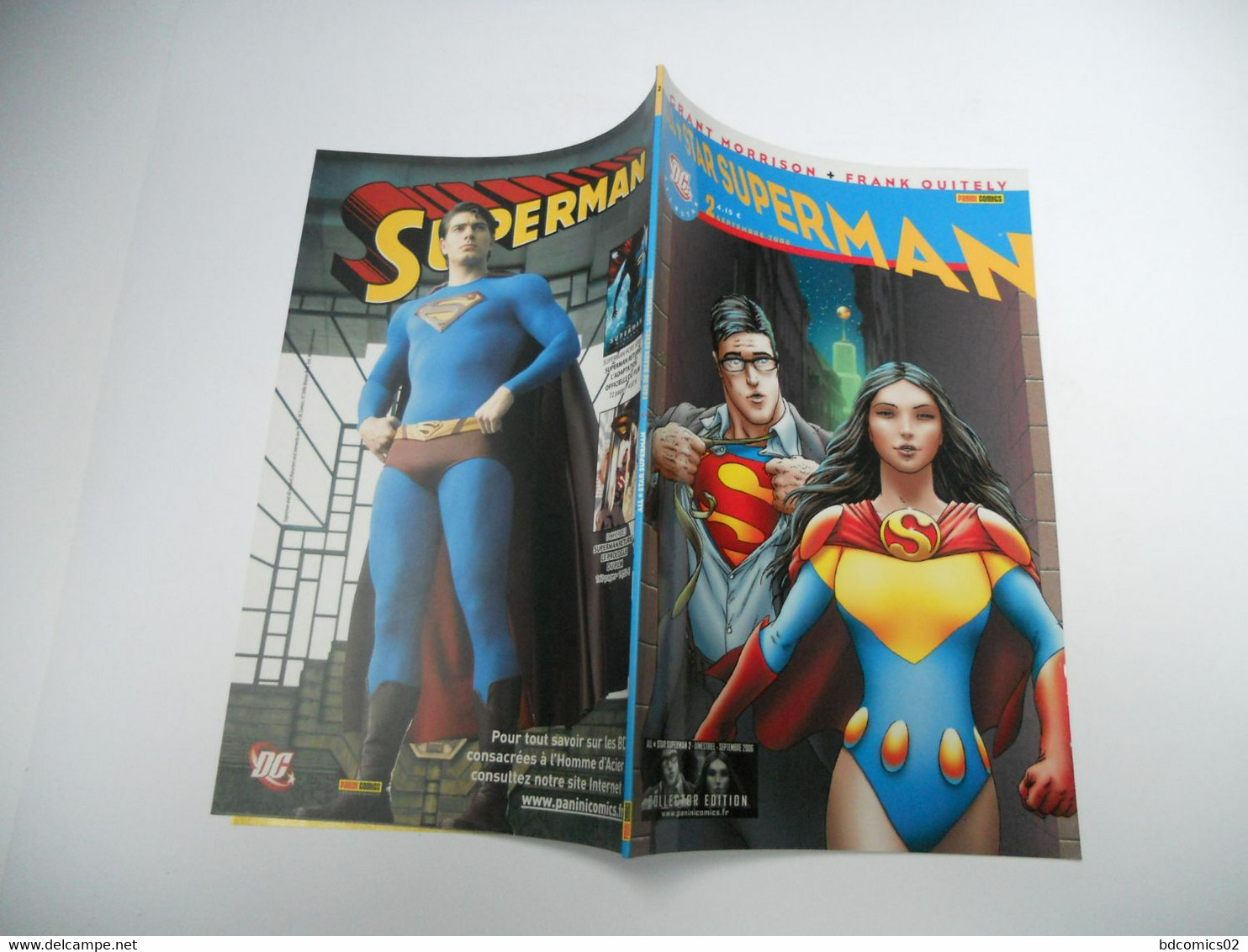 All Star Superman Collector Edition N° 2 : " Fais De Beaux Rêves , Superwoman .. PANINI DC 09/2006 - Superman