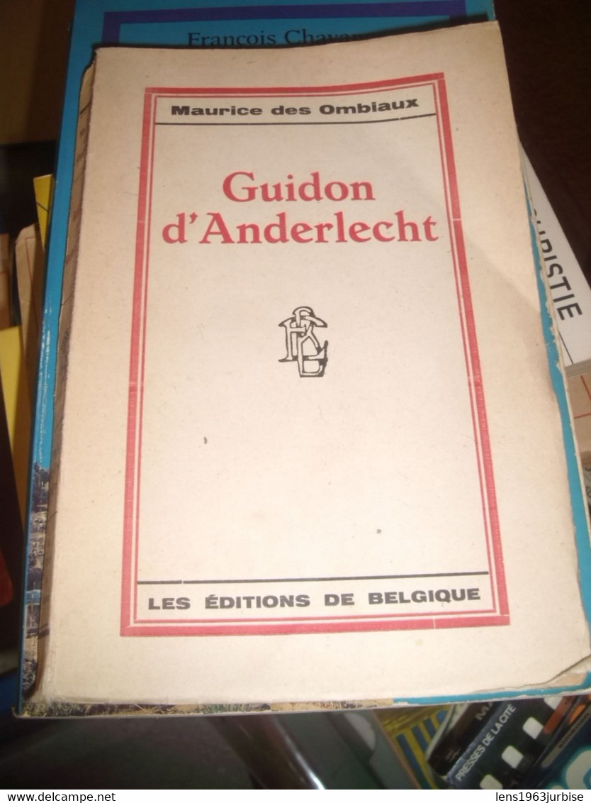 Guidon D' Anderlecht, Maurice Des Ombiaux - Auteurs Belges