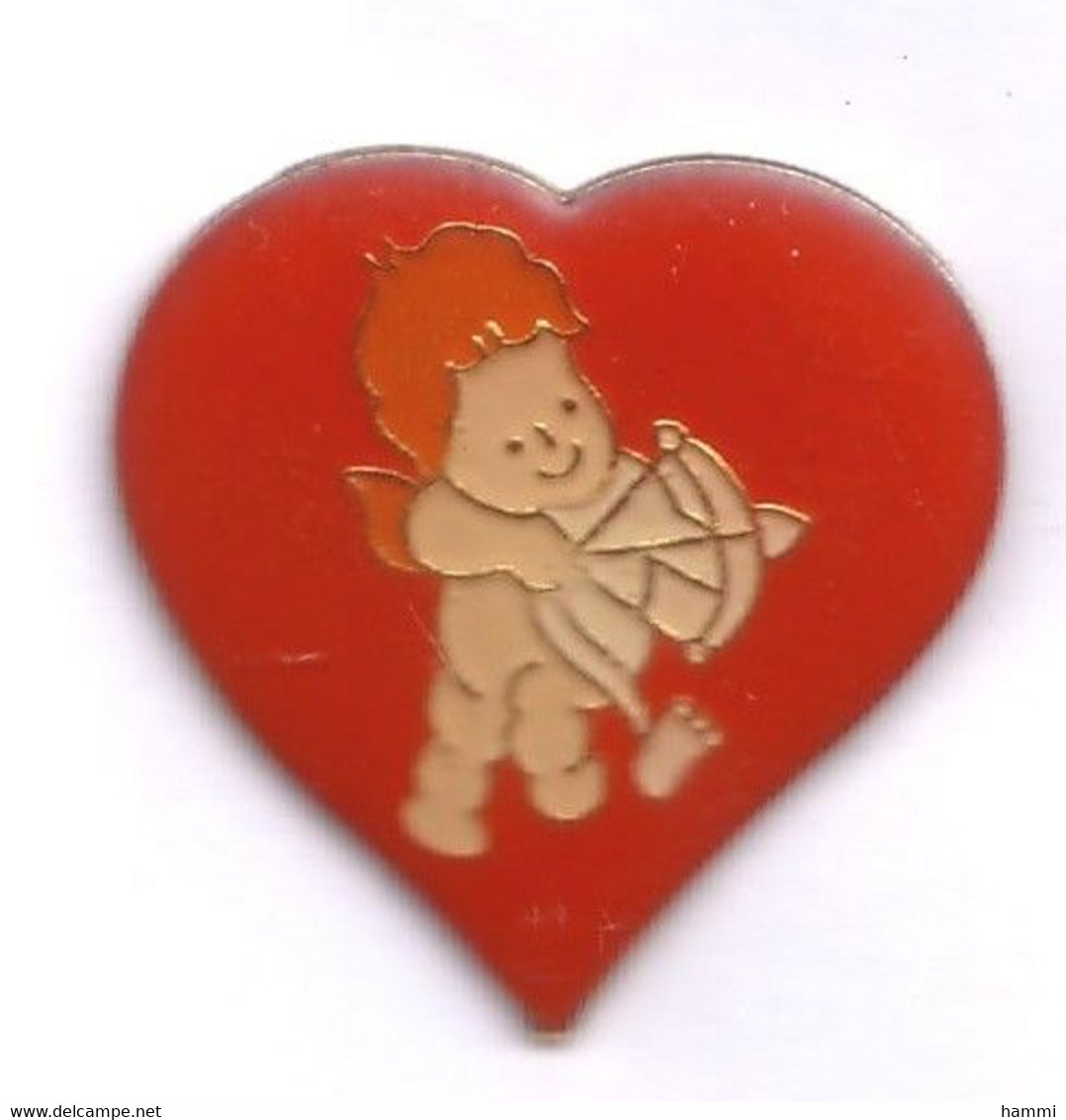 SP65 Pin's Tir A L'arc Archerie Bébé Cœur Heart Achat Immédiat - Tiro Con L'Arco