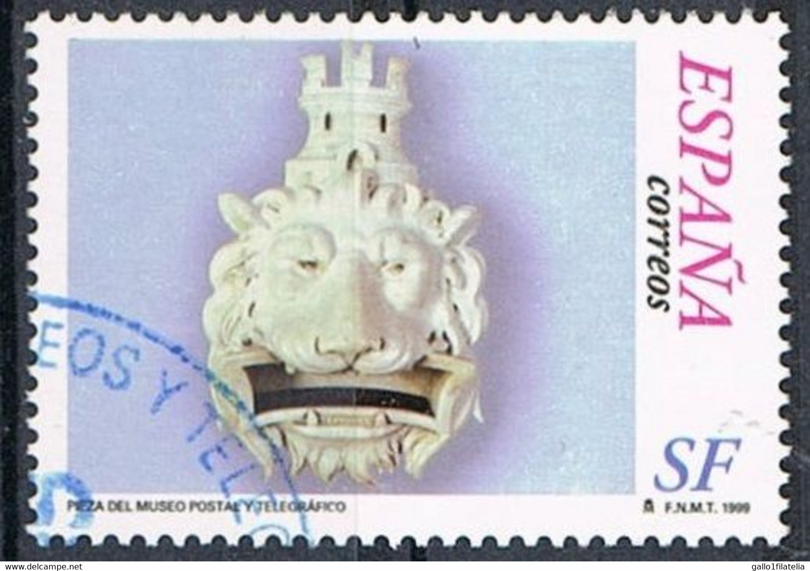 1999 - SPAGNA / SPAIN - SERVIZIO FILATELICO - CASSETTA POSTALE / PHILATELIC SERVICE - POSTAL BOX. USATO - Officials