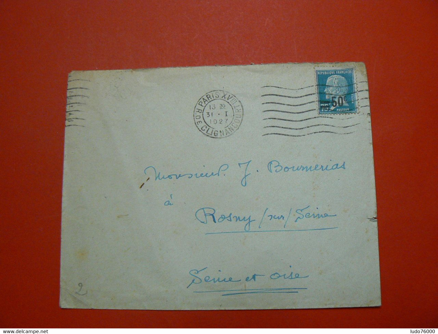 D 242 / N° 219  SUR LETTRE - Verzamelingen