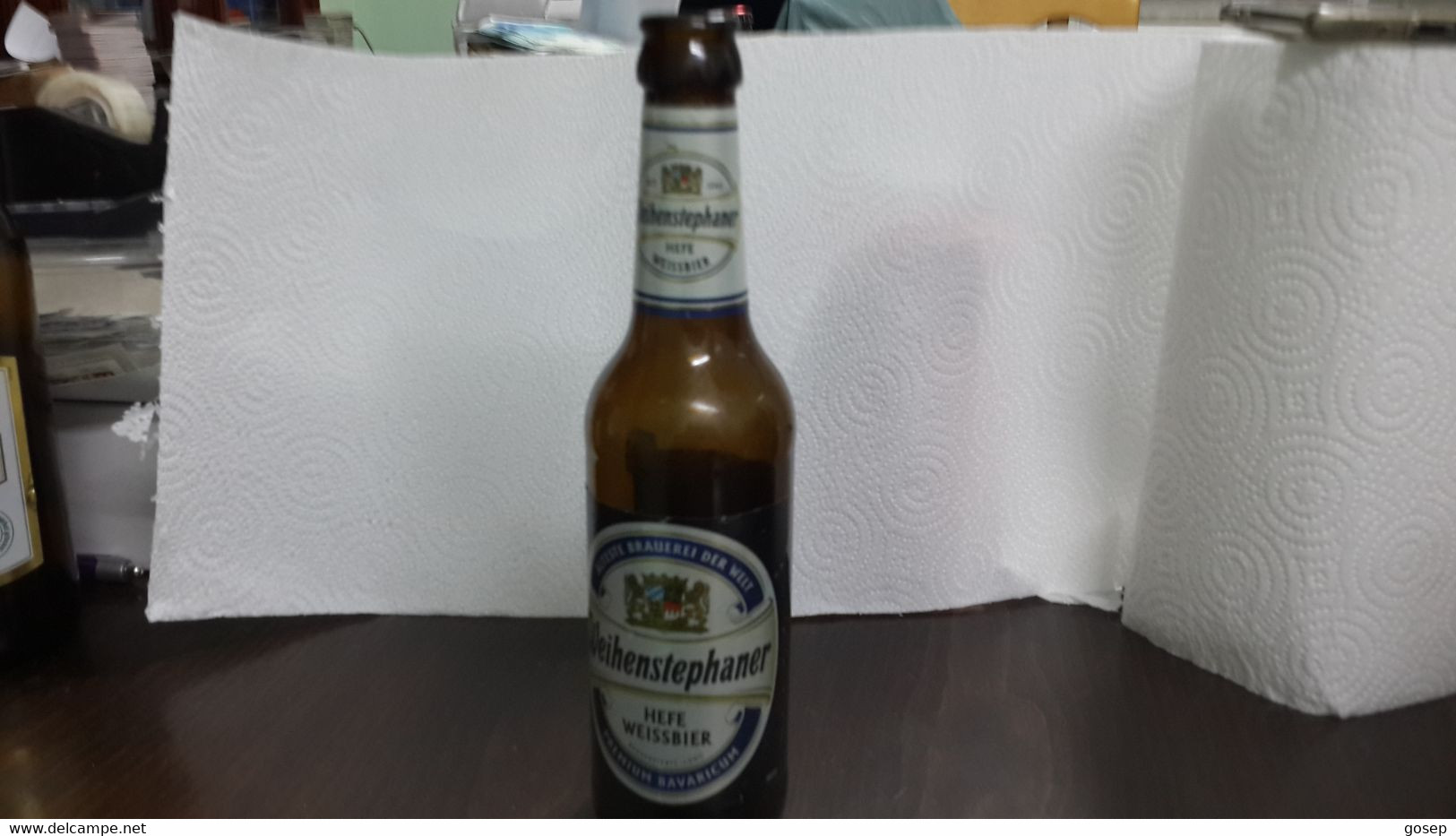 Germany-beer Weihenstephaner Hefe Weissbier-(5.4%)-(330ml)-used - Bier