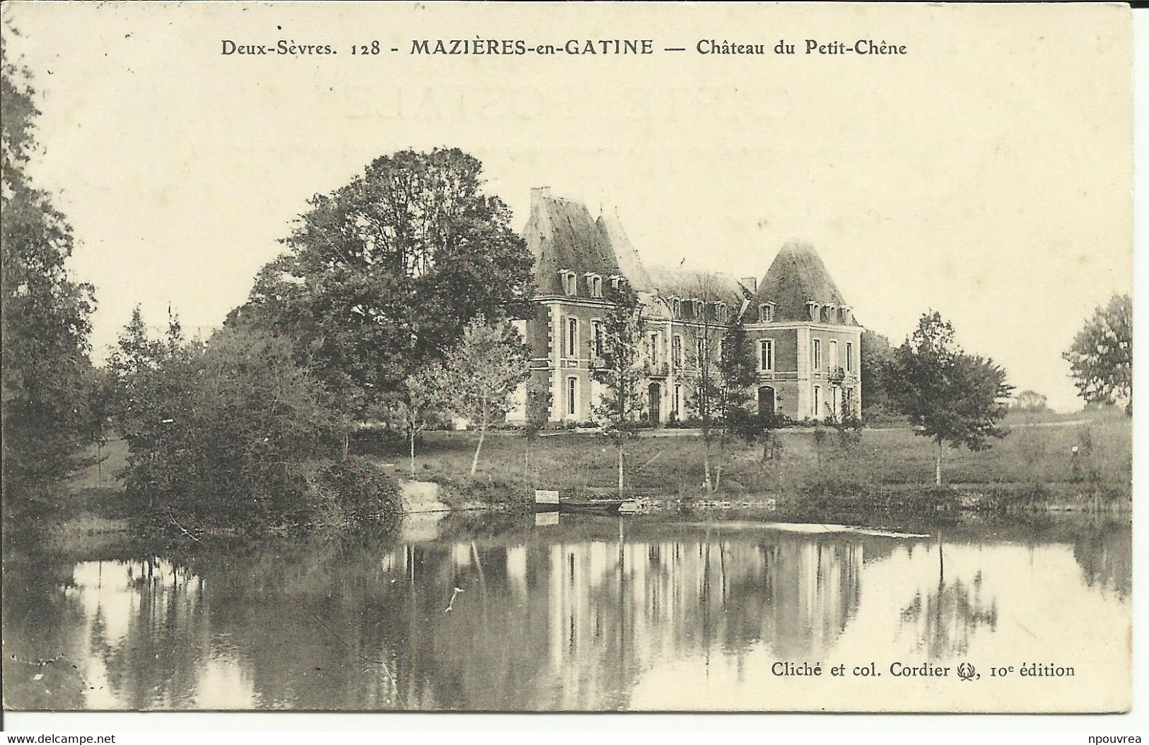 Deux-Sèvres. 128 - MAZIERES-en-GATINE - Château Du Petit Chêne - Mazieres En Gatine