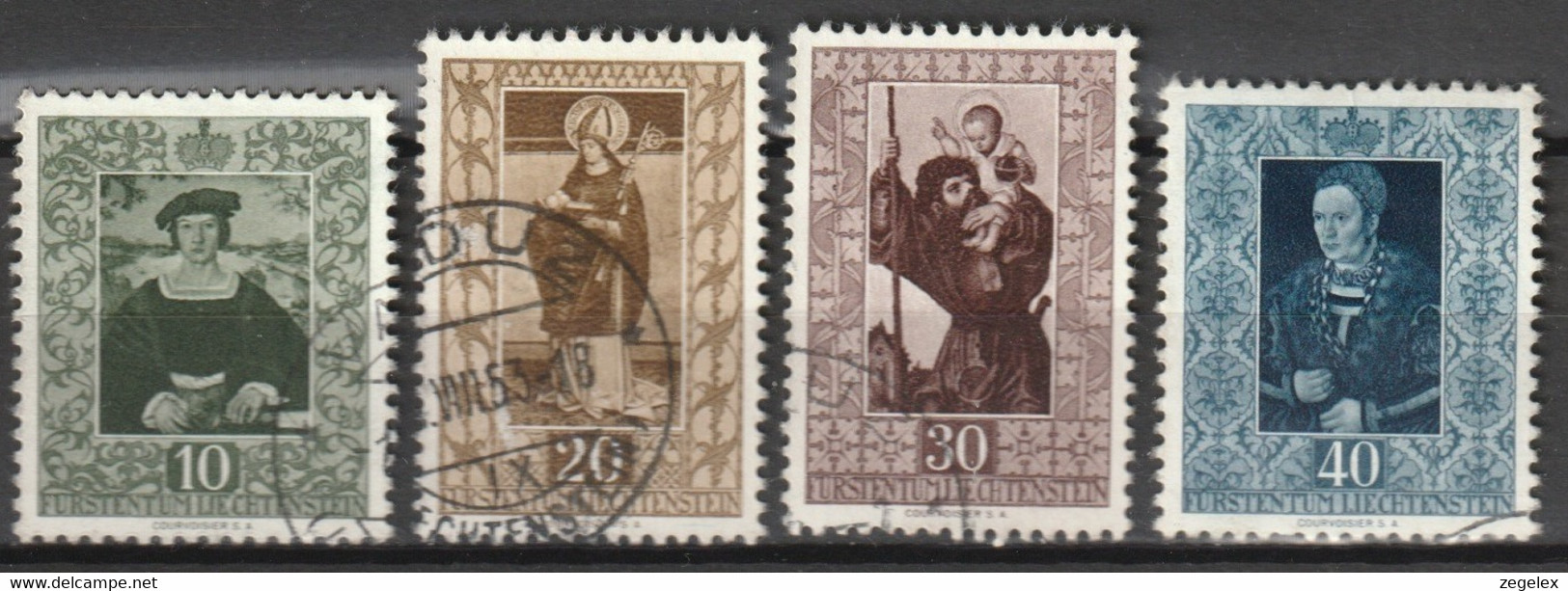 Liechtenstein 1953 MiNr. 311-314 Gebraucht, Used, Canceled. See Description - Used Stamps