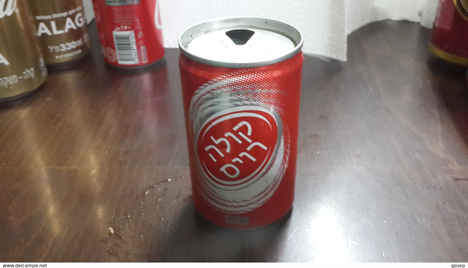 Jordan-cola Ravis-imported By Albadawee Company Palestine Nablus-arab-used - Blikken