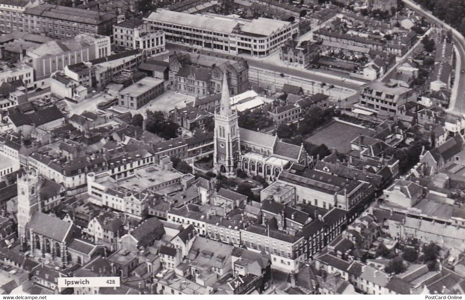 1464 - Großbritannien - Ipswich , Panorama - Gelaufen 1962 - Ipswich