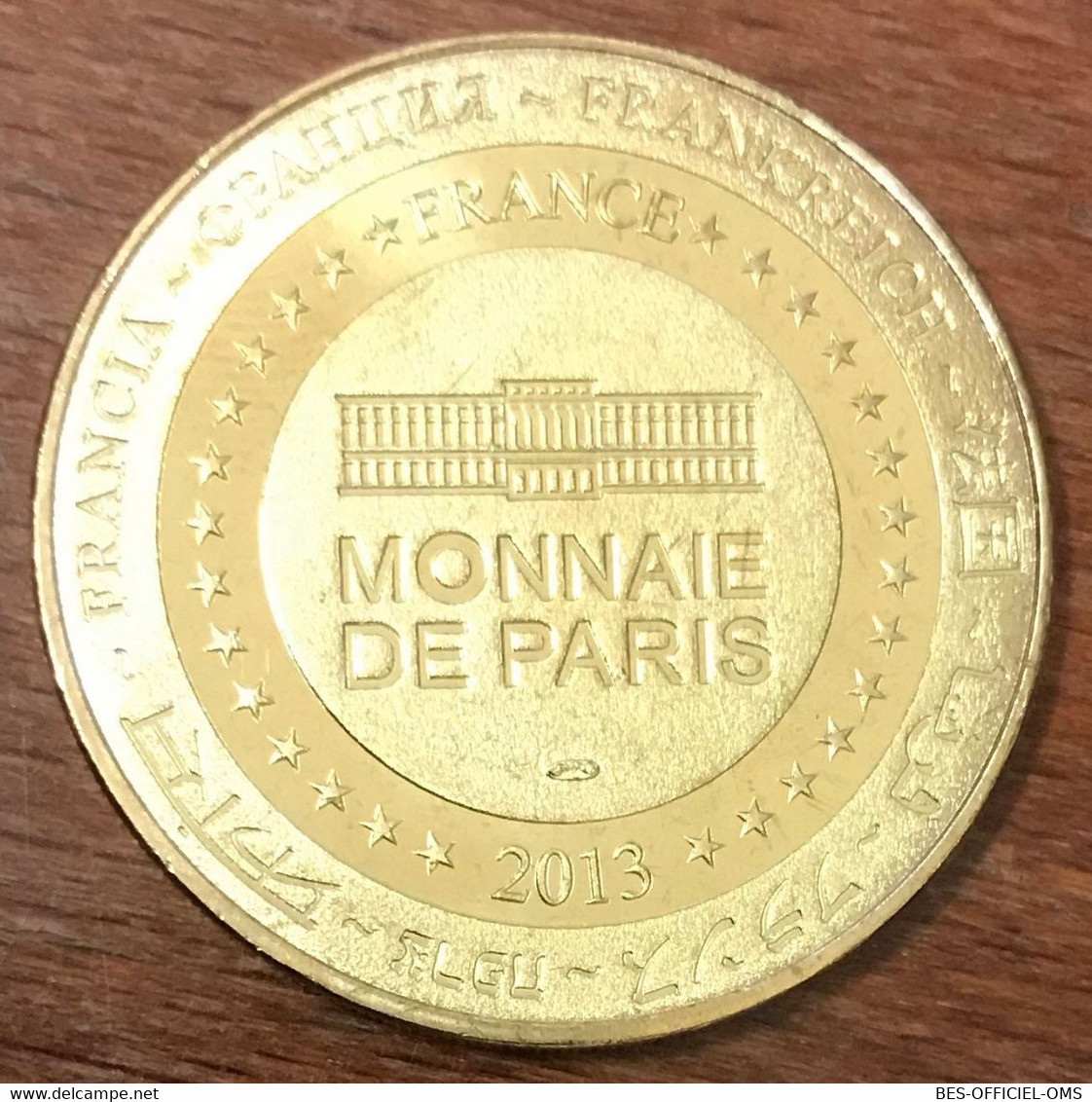 18 BOURGES PALAIS JACQUES COEUR N°4 MDP 2013 MÉDAILLE SOUVENIR MONNAIE DE PARIS JETON TOURISTIQUE MEDALS TOKENS COINS - 2013