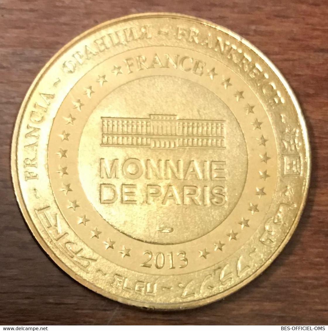 19 ESPAGNAC VIADUC DES ROCHERS NOIRS MÉDAILLE SOUVENIR MONNAIE DE PARIS 2013 JETON TOURISTIQUE MEDALS TOKENS COINS - 2013