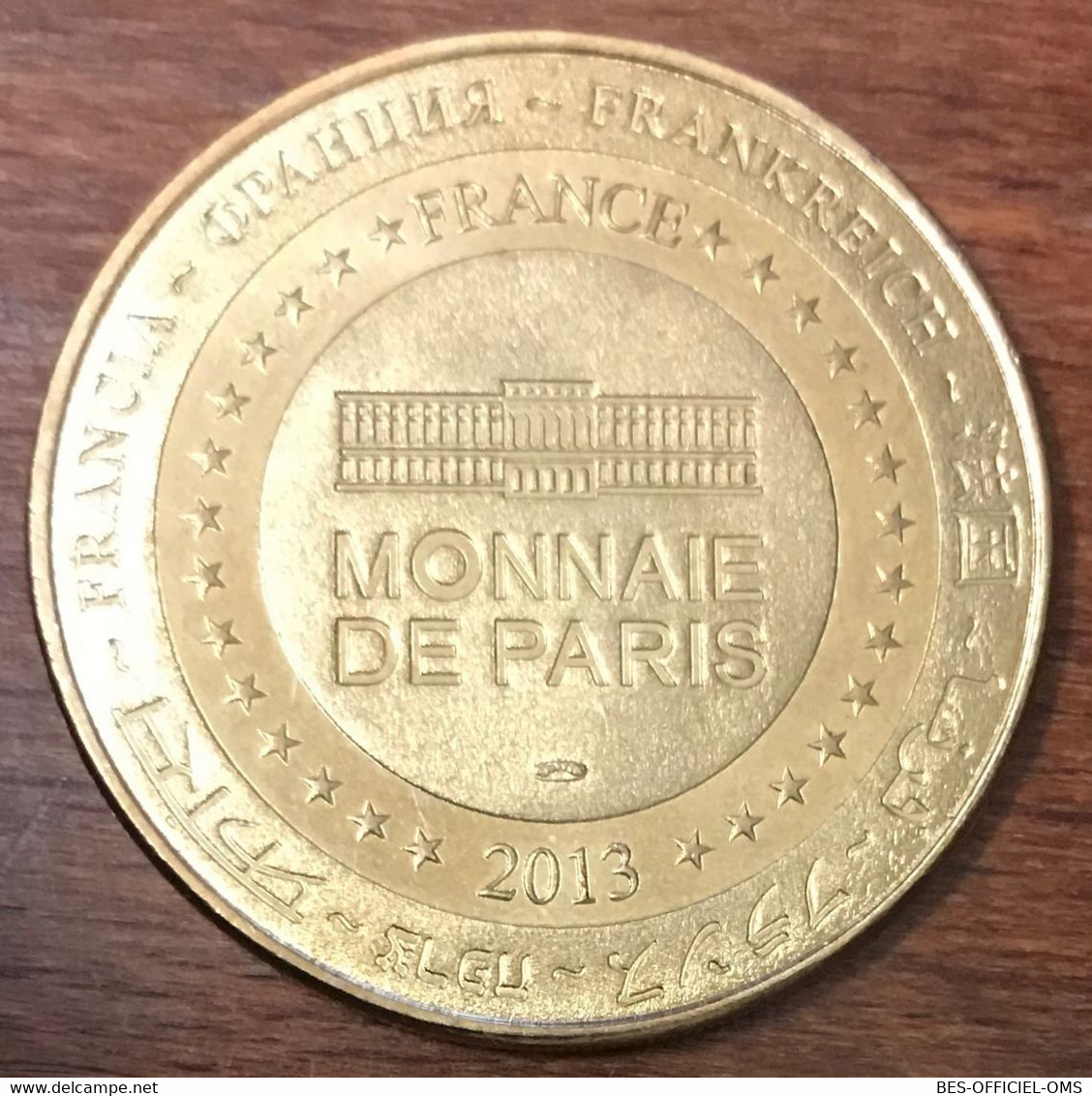 19 ESPAGNAC VIADUC DES ROCHERS NOIRS MÉDAILLE SOUVENIR MONNAIE DE PARIS 2013 JETON TOURISTIQUE MEDALS TOKENS COINS - 2013