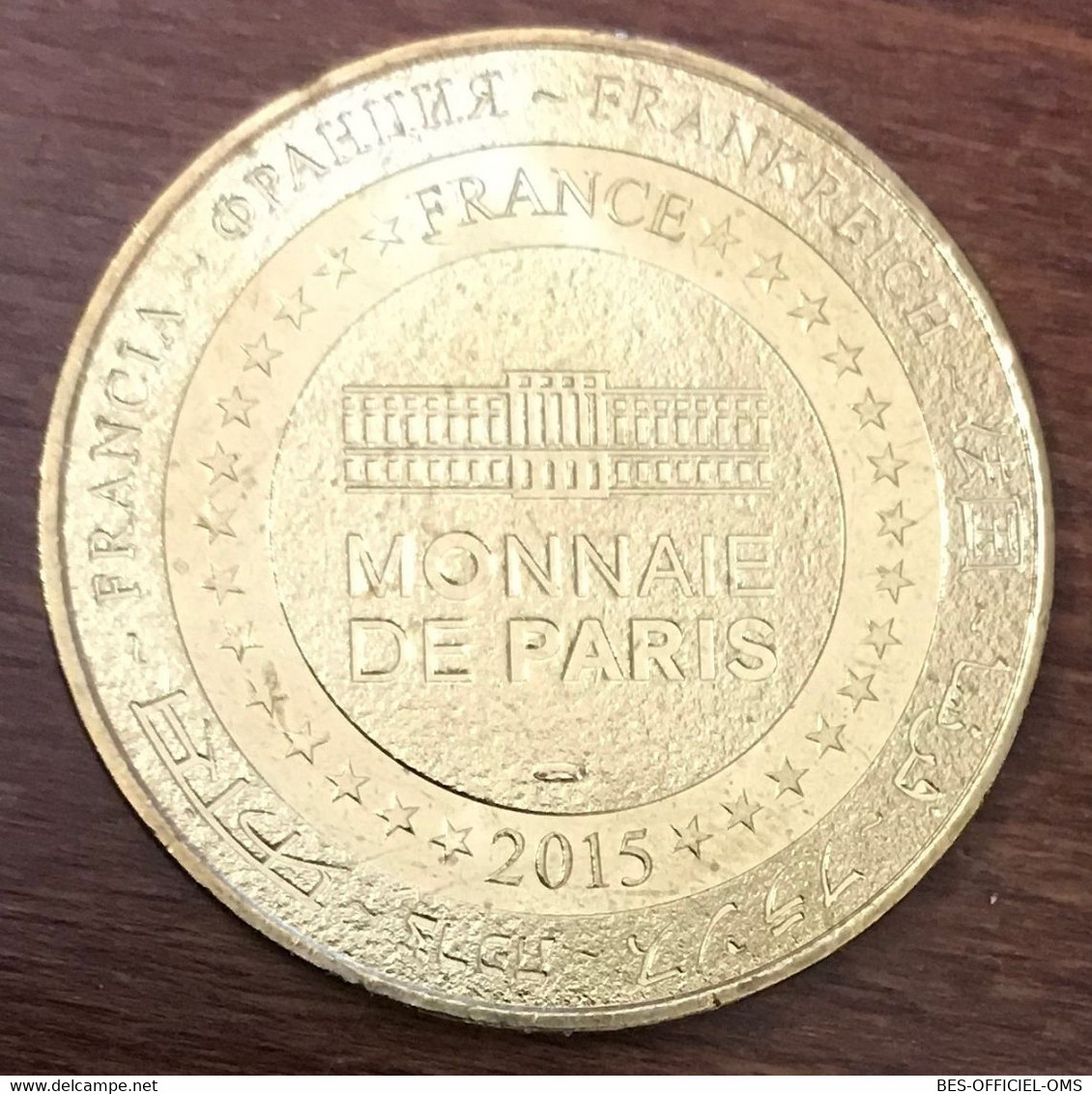 19 ESPAGNAC VIADUC DES ROCHERS NOIRS MÉDAILLE SOUVENIR MONNAIE DE PARIS 2015 JETON TOURISTIQUE MEDALS TOKENS COINS - 2015