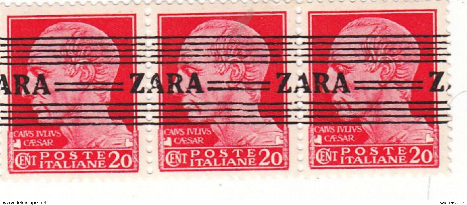 Italie OCCUPATION ALLEMANDE  ZARA   NOVEMBRE 1943 TRES TRES RARE - Occ. Allemande: Zara