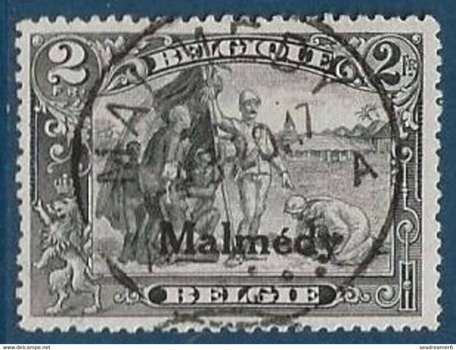 Belgique Eupen & Malmedy 2fr Bleu N°19 & 33 Oblitérés TTB - OC55/105 Eupen & Malmédy