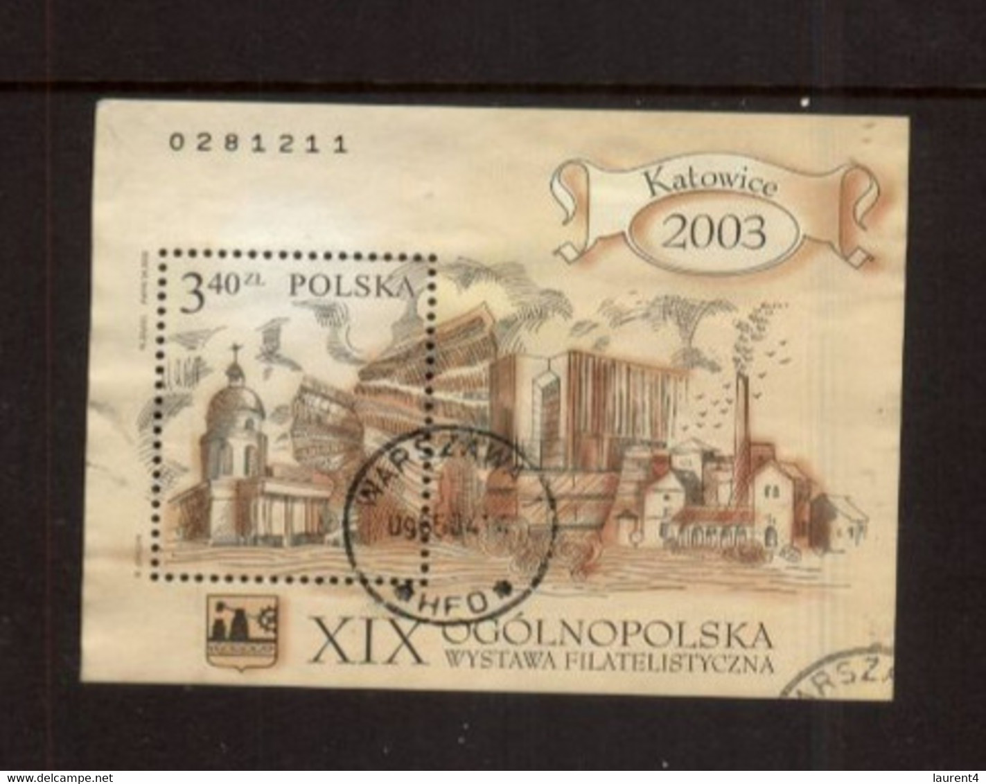 (stamps 29-11-2020) Poland - Mini-sheet - Katowice - Sonstige & Ohne Zuordnung