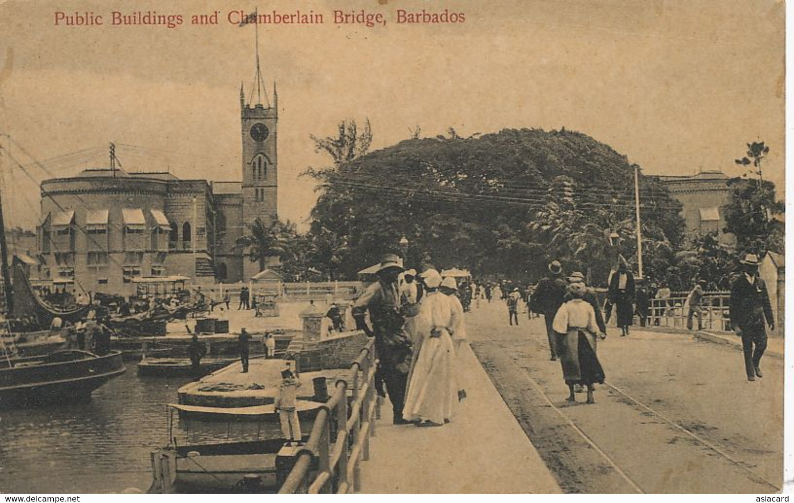 Public Buildings And Chamberlain Bridge Barbados  Edit Seifert - Barbades