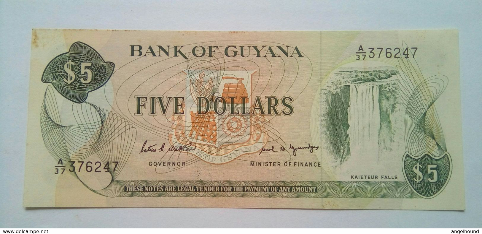 Guyana $5.00 - Guyana