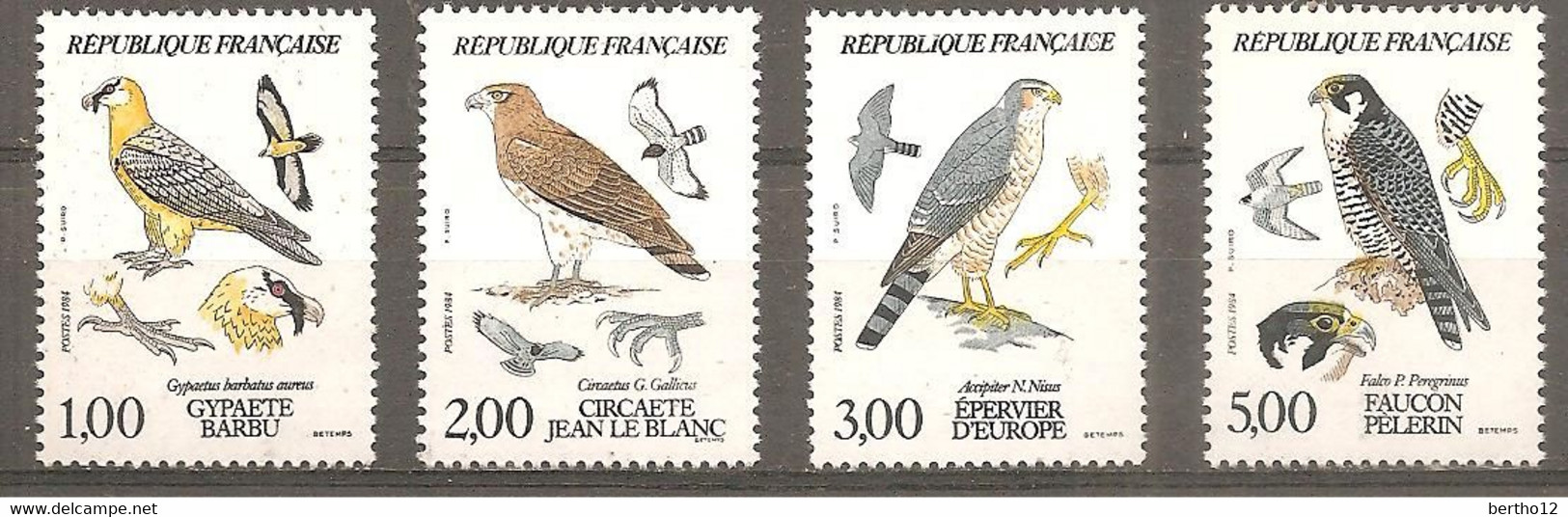 FRANCE 1984 Y T N ° 2337/2340 Neuf** - Neufs