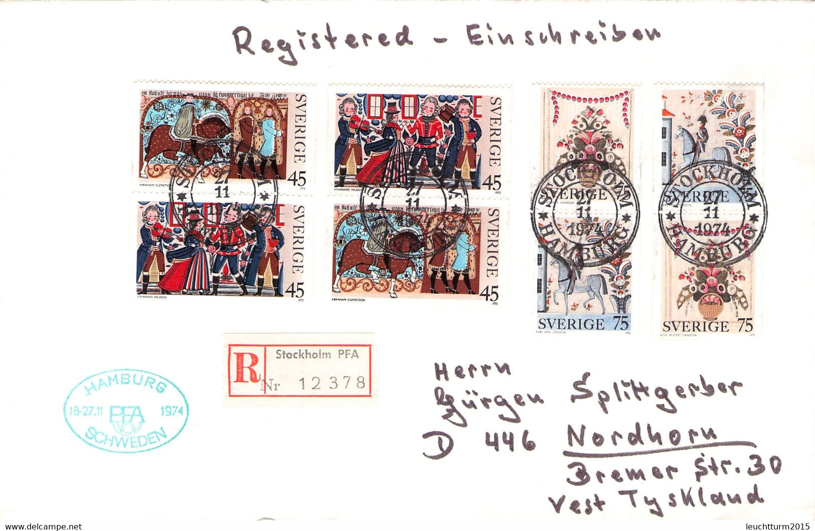 SWEDEN - COLLECTION FDC, COVERS//GA28