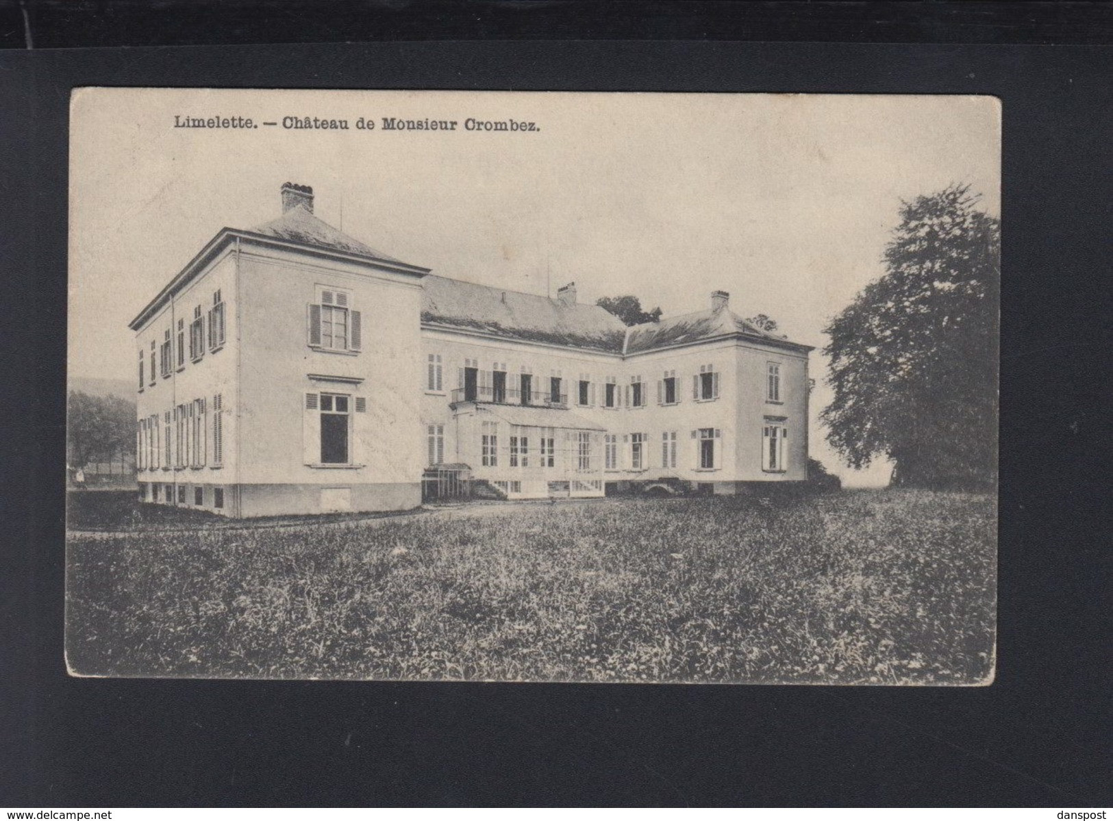 Carte Postale Limelette Chateau De Monsieur Crombez 1914 - Ottignies-Louvain-la-Neuve