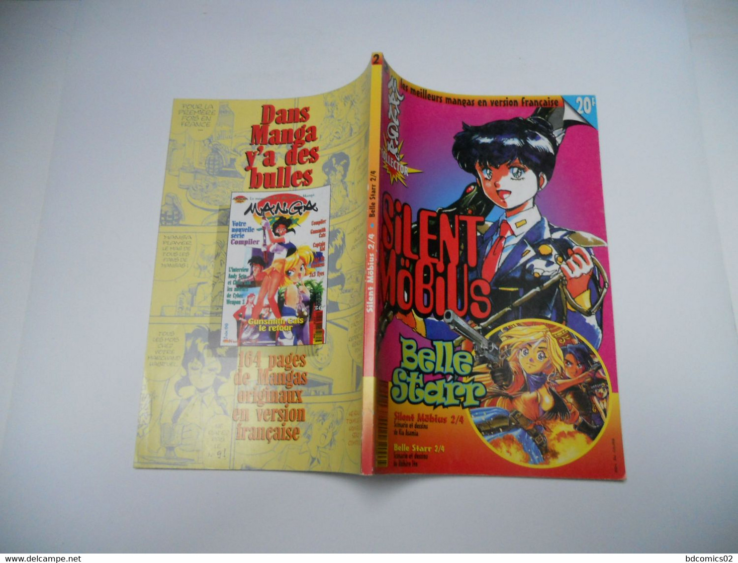 Manga Collector N° 2 : Silent Möbius 2/4 Et Belle Starr 2/4 - - Tijdschriften