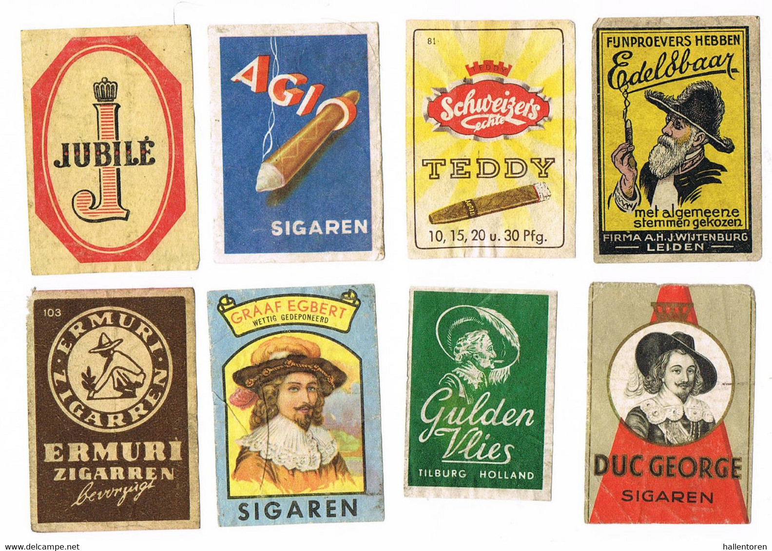 Sigaren; DIVERSE 2 - Boites D'allumettes - Etiquettes