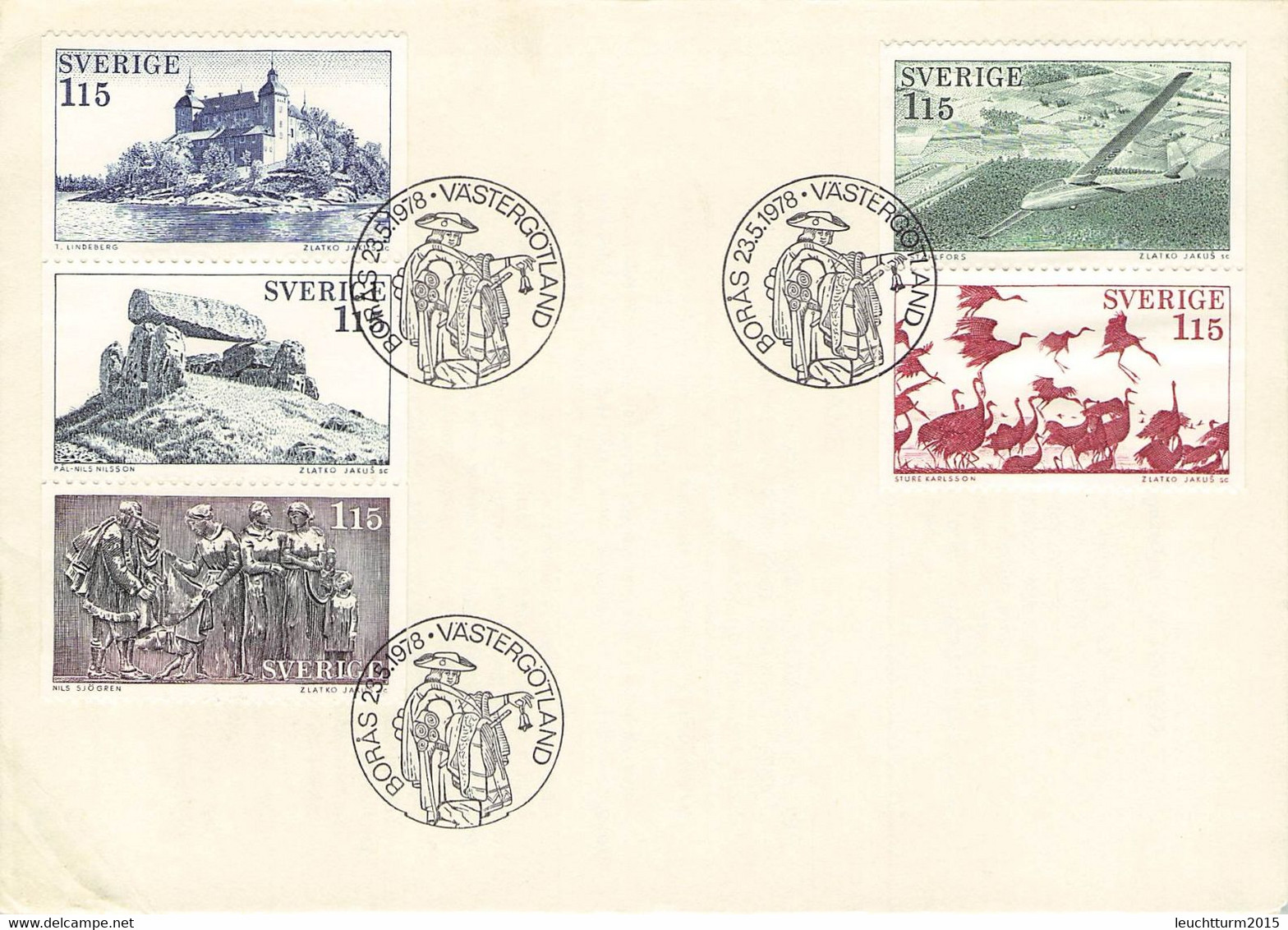 SWEDEN - COLLECTION 20 FDC, COVERS, CARDS /GA29