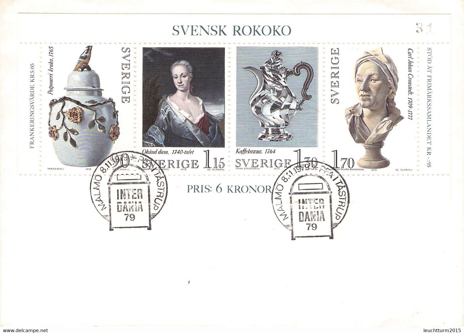 SWEDEN - COLLECTION 20 COVERS, CARDS /GA33