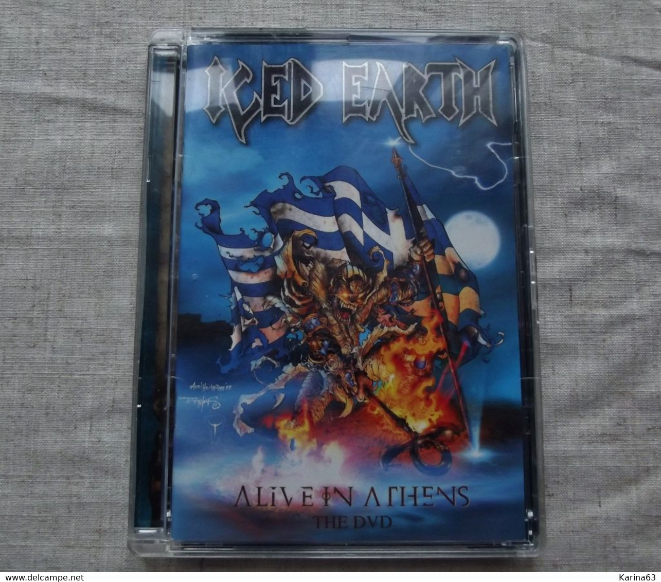 Iced Earth - Alive In Athens - 2007 - Muziek DVD's