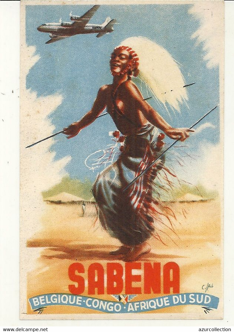 SABENA . CONGO BELGE - Baggage Labels & Tags