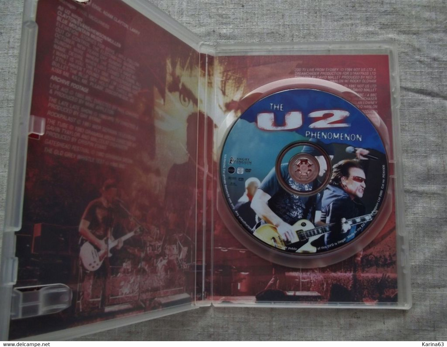 U2 ‎– The U2 Phenomenon (The Independent Review) - 2005 - DVD Musicaux