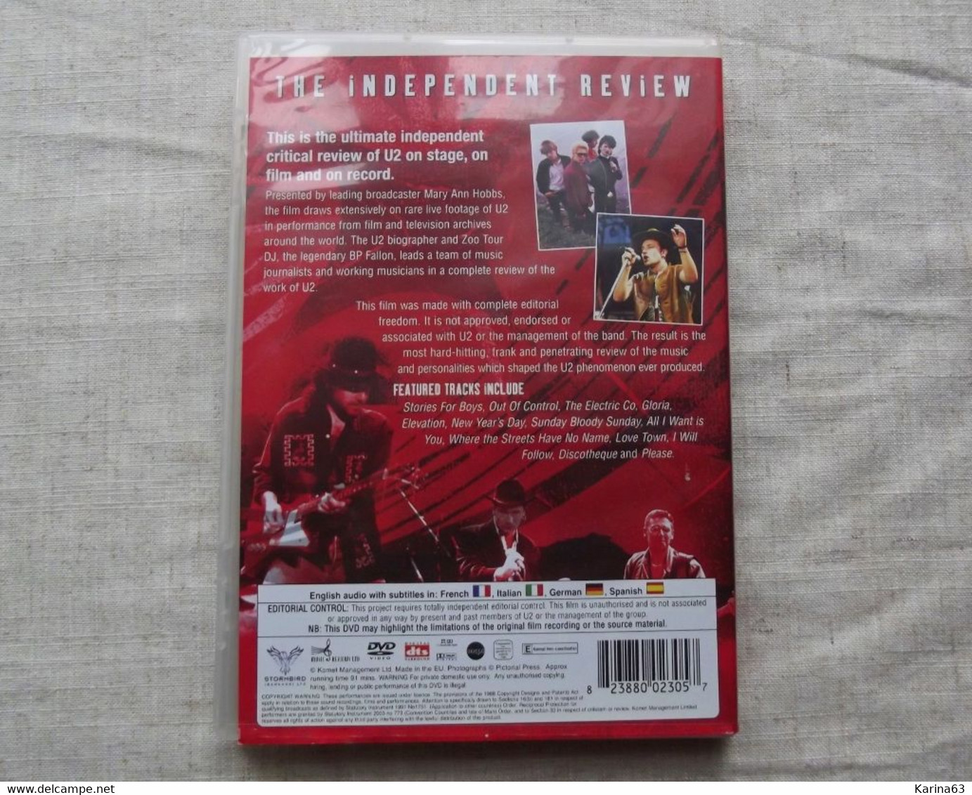 U2 ‎– The U2 Phenomenon (The Independent Review) - 2005 - DVD Musicaux