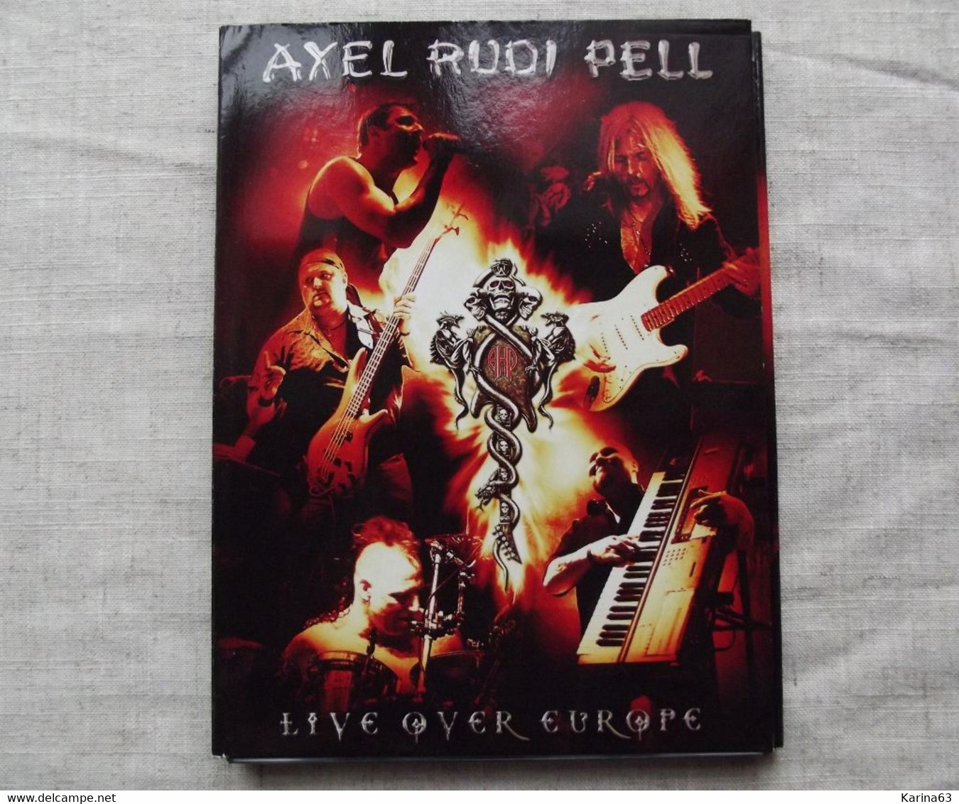 Axel Rudi Pell ‎– Live Over Europe - 2008 - DVD Musicaux