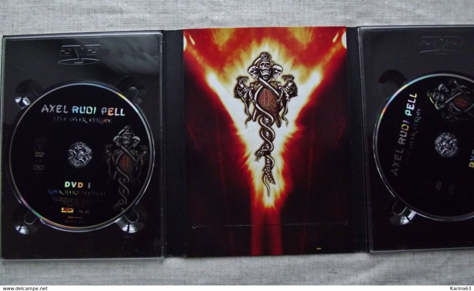 Axel Rudi Pell ‎– Live Over Europe - 2008 - DVD Musicaux