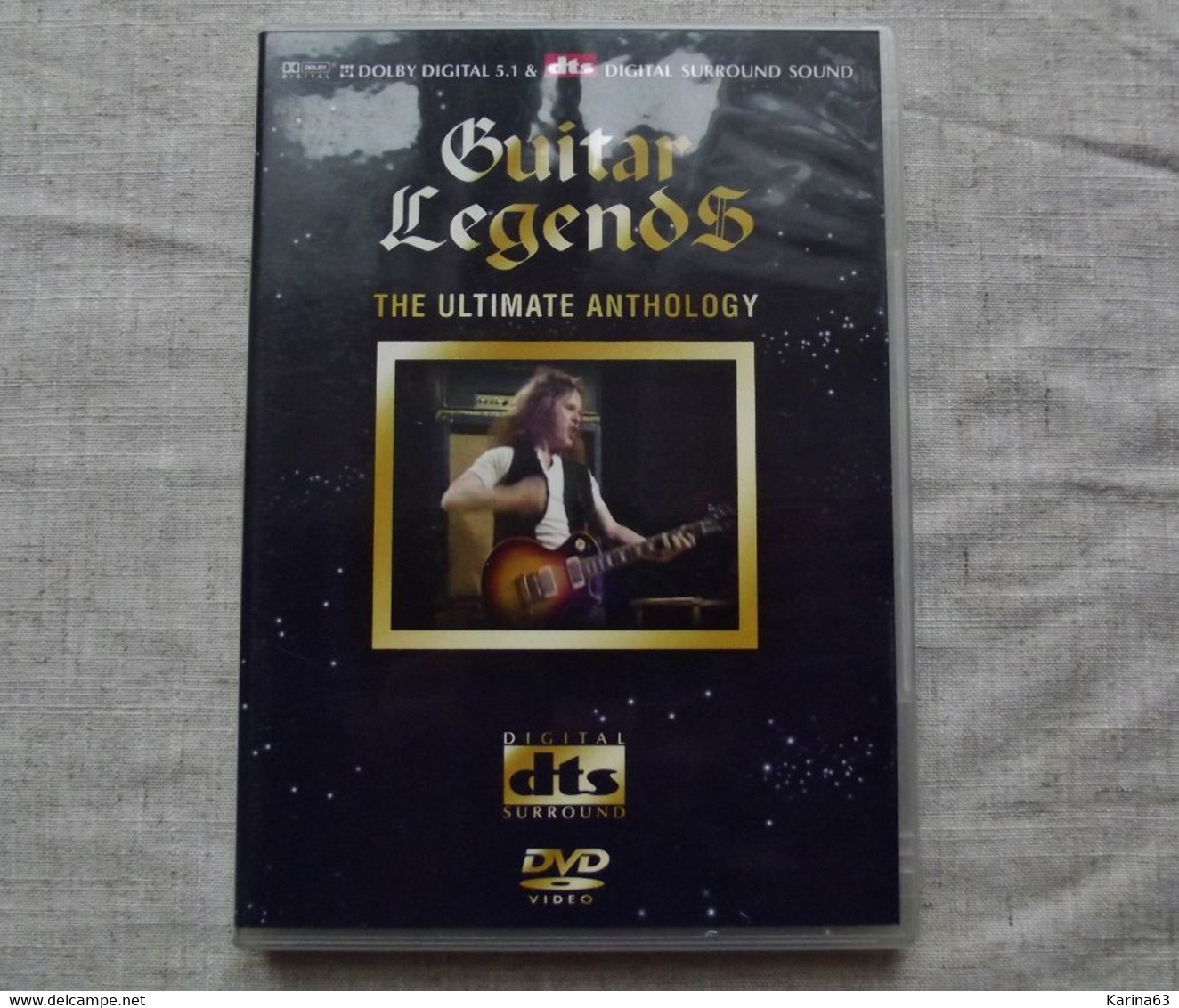 Various ‎– Guitar Legends - The Ultimate Anthology - 2004 - Muziek DVD's