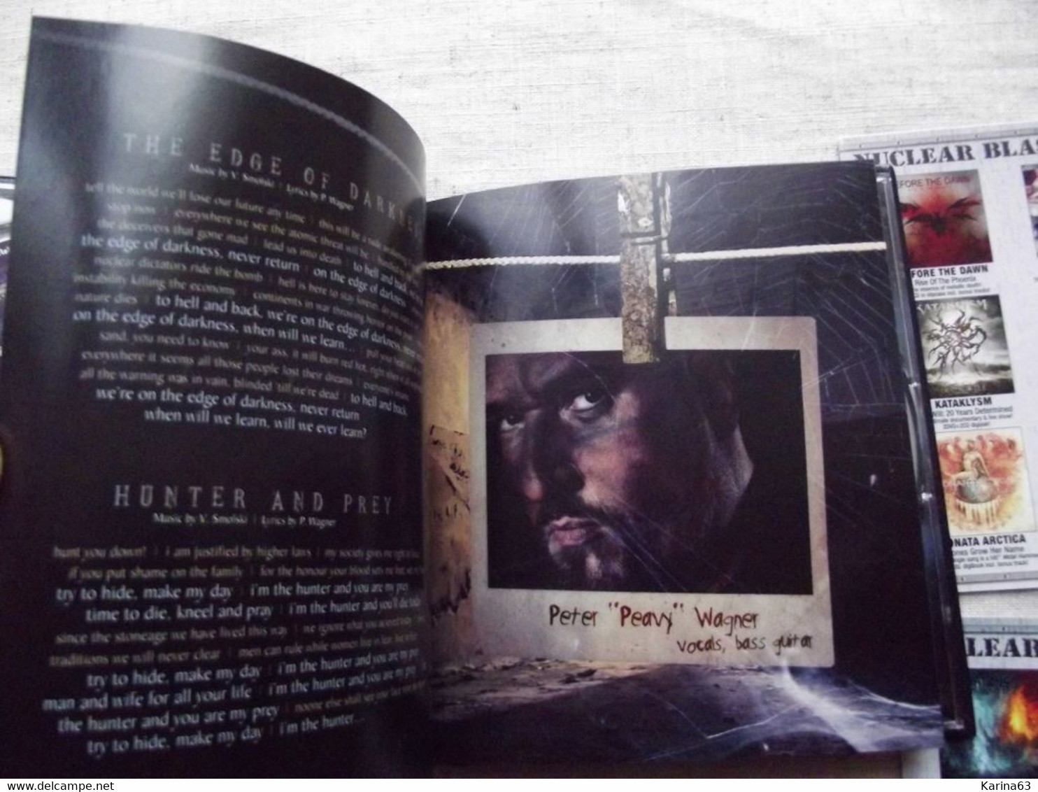 Rage  ‎– Strings To A Web - 2010 - Limited Ed. Booklet - Editions Limitées