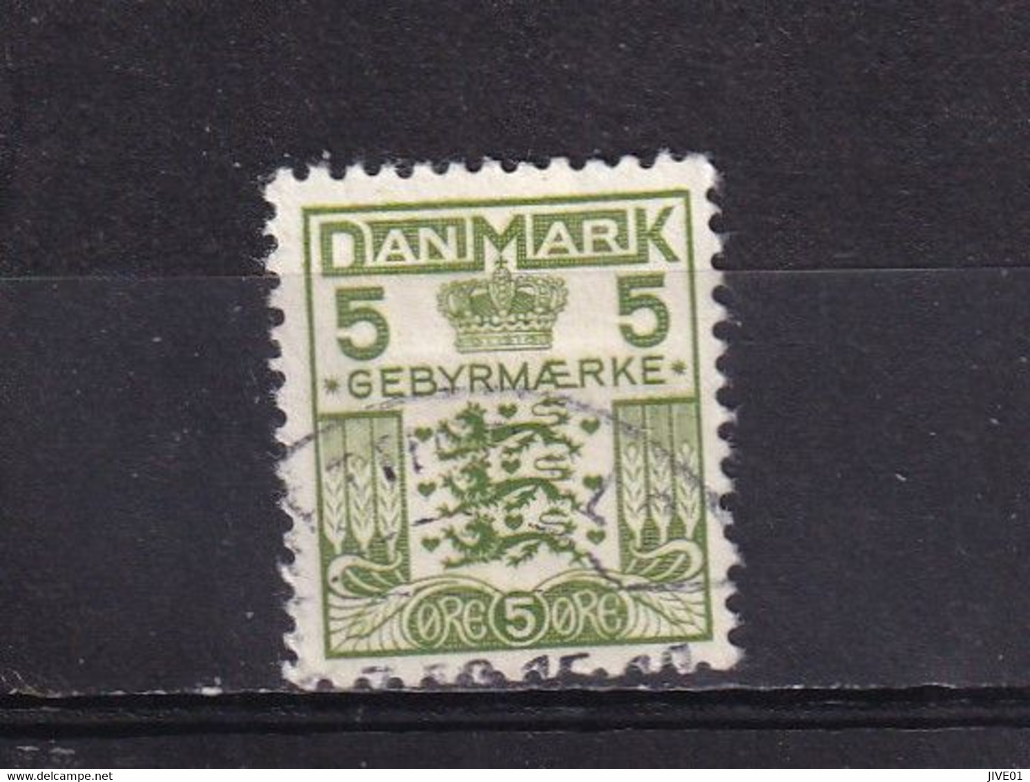 DANEMARK 1934 :  Y/T FISCAL TAXE N° 34 OBLIT. - Steuermarken