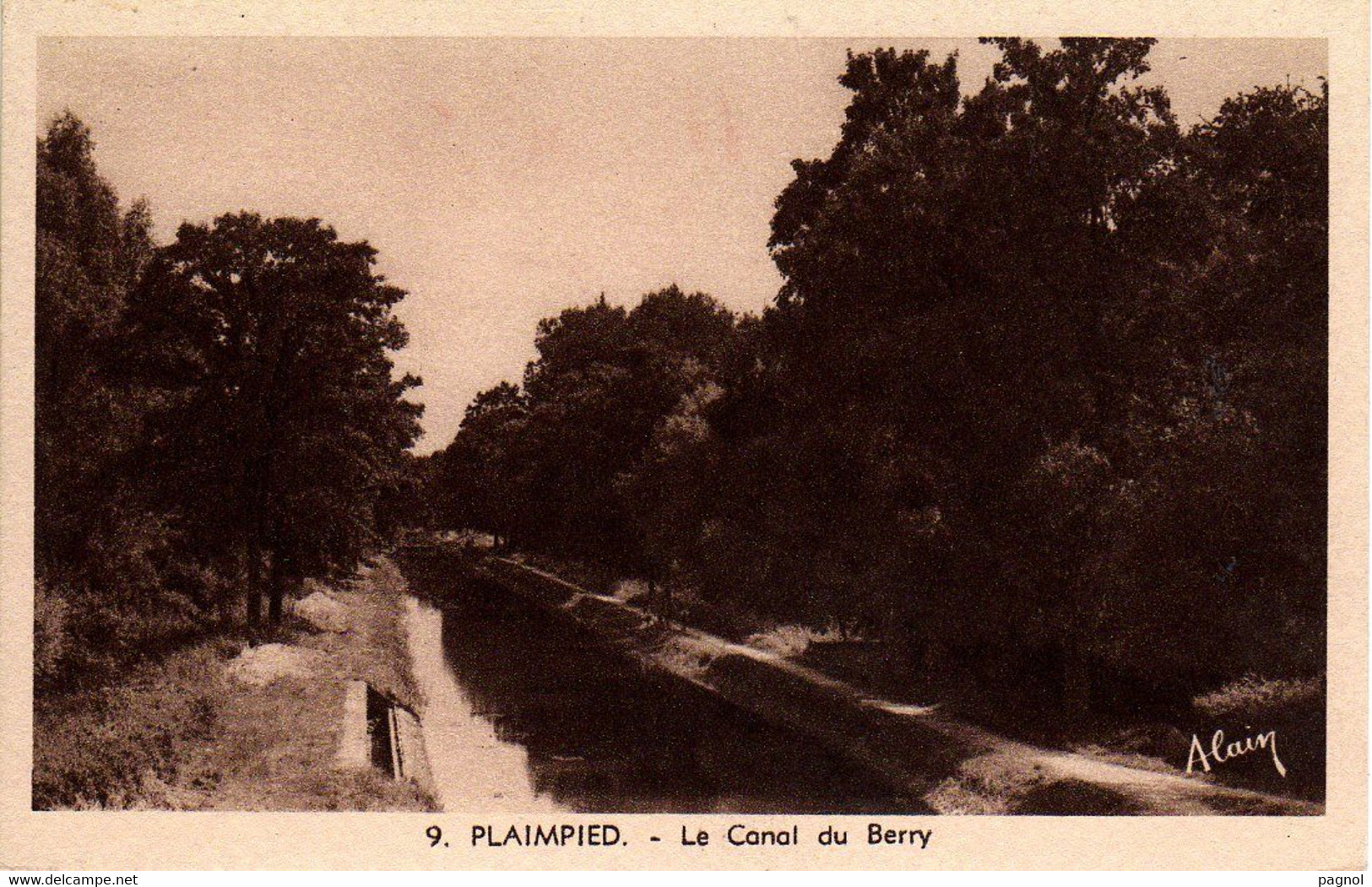 Canaux - Péniches : 18 : Plaimpied : Le Canal De Berry - Binnenschepen