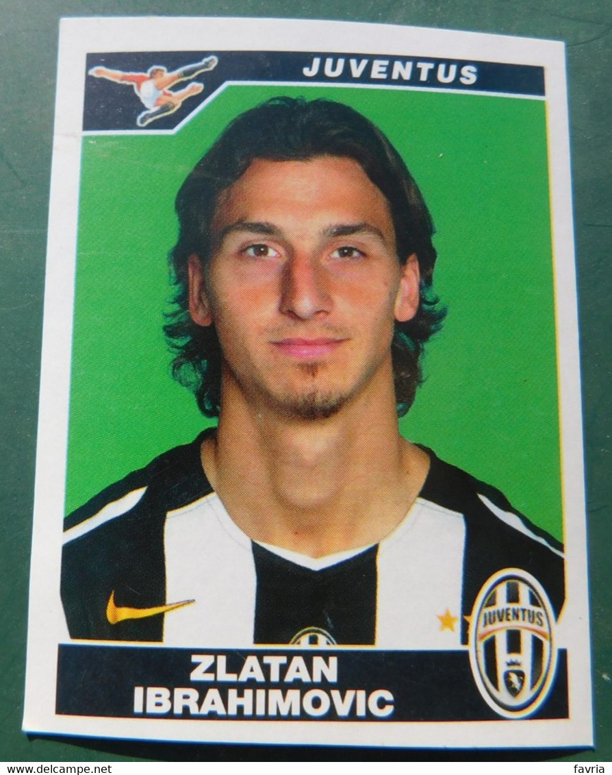 Zlatan IBRAHIMOVIC  Juventus # Calciatori Panini 2004-2005 #  Figurina N. 190 #  Calcio FOOTBALL Sverige - Trading Cards