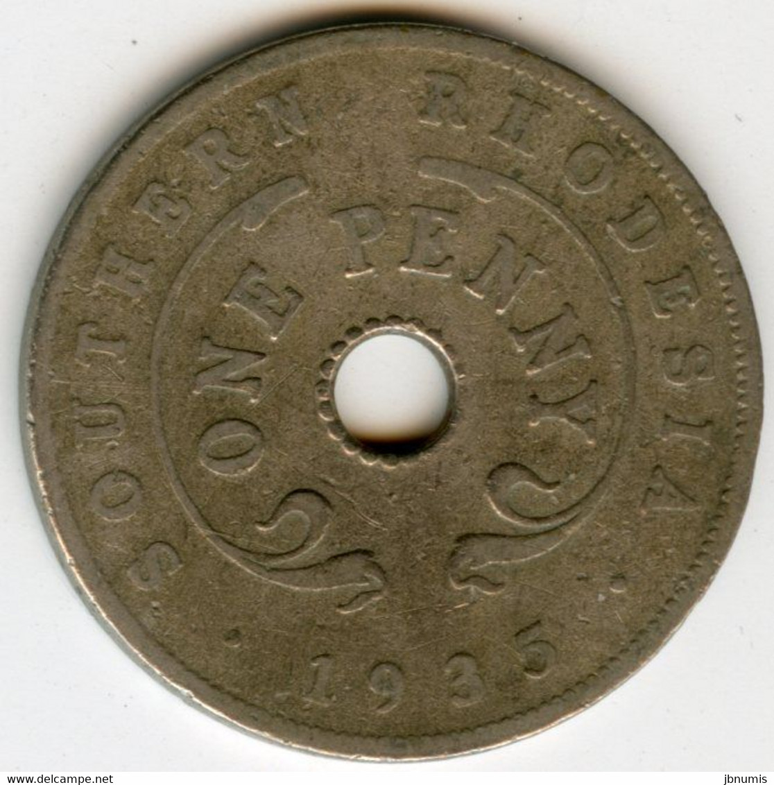 Rhodésie South Rhodesia 1 Penny 1935 KM 7 - Rhodésie