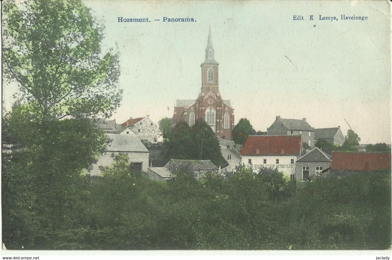 Hozémont -- Panorama.   (2 Scans) - Grace-Hollogne