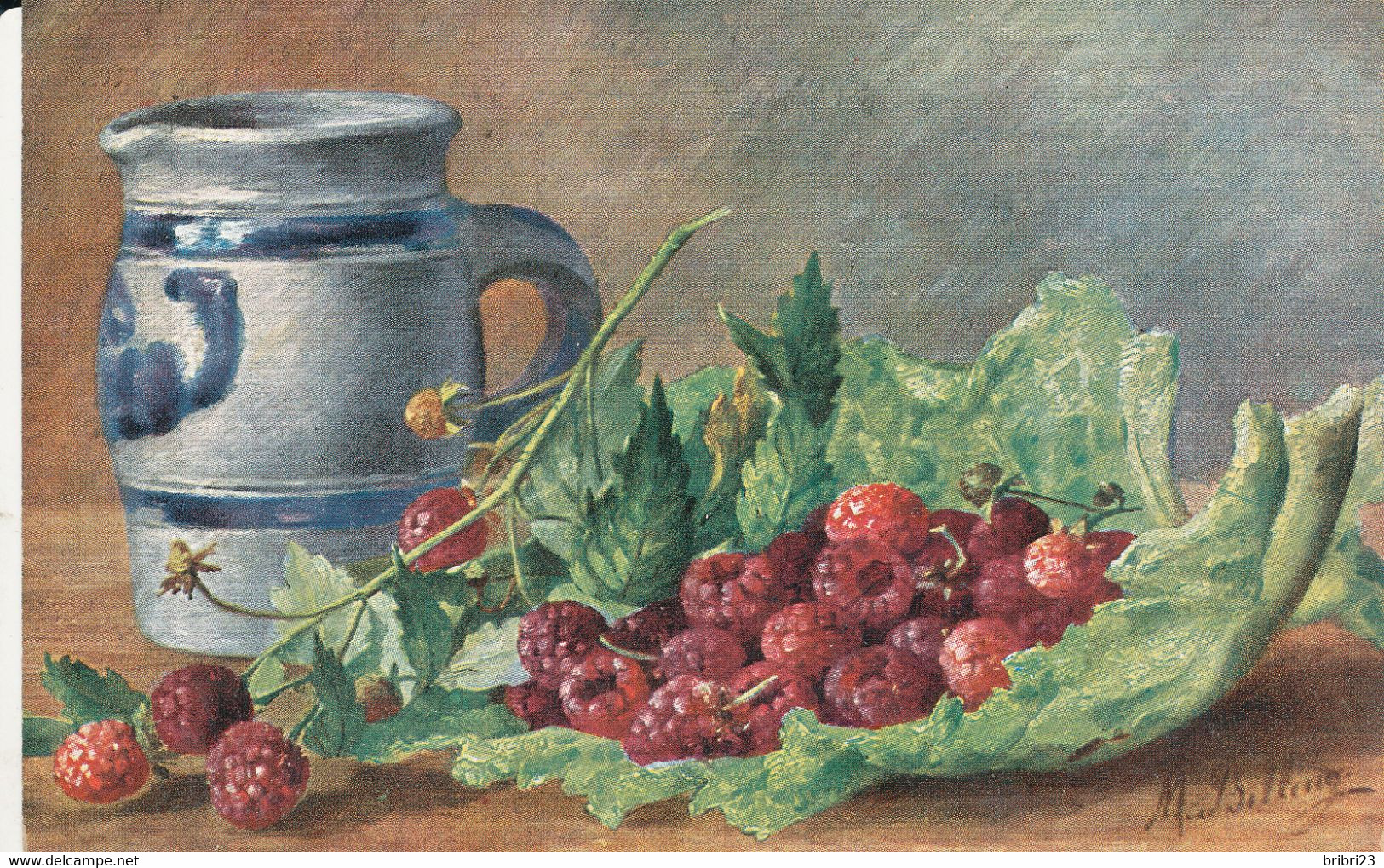 BILLING M. - NATURE MORTE Framboises - Billing, M.