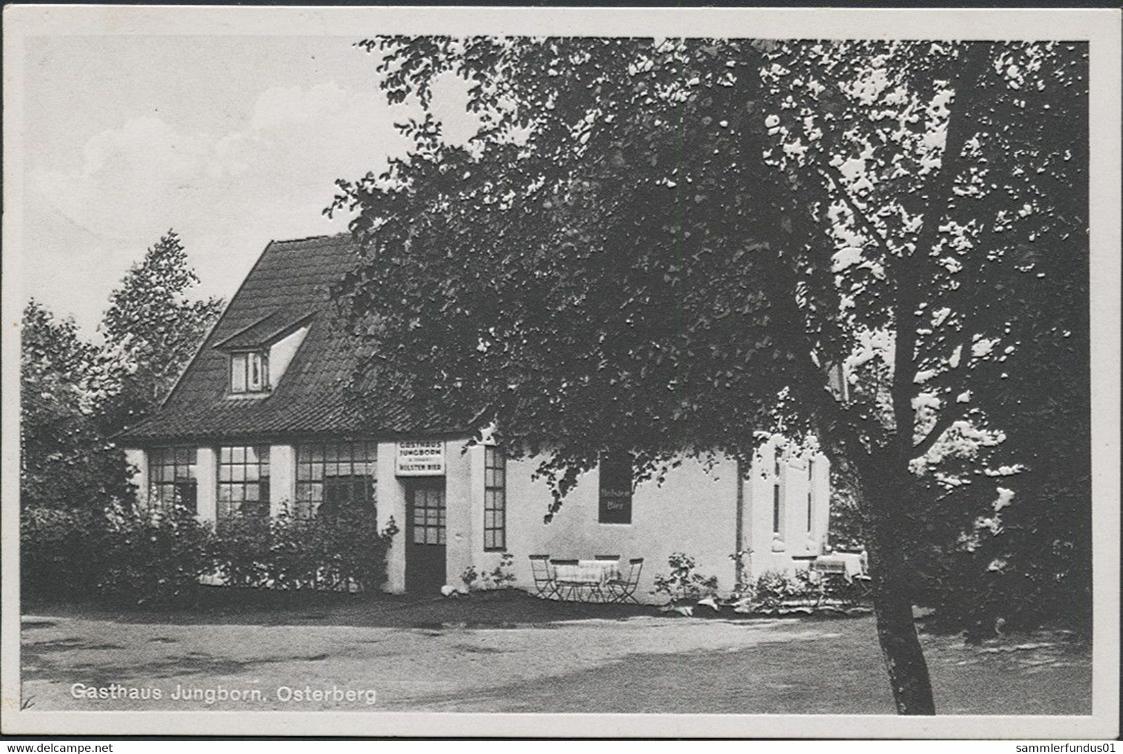 AK/CP Gasthaus Jungborn  Osterberg  Reindorf  Buchholz  Harburg    Gel./circ. 1938  Erhaltung/Cond. 2    Nr. 01240 - Buchholz