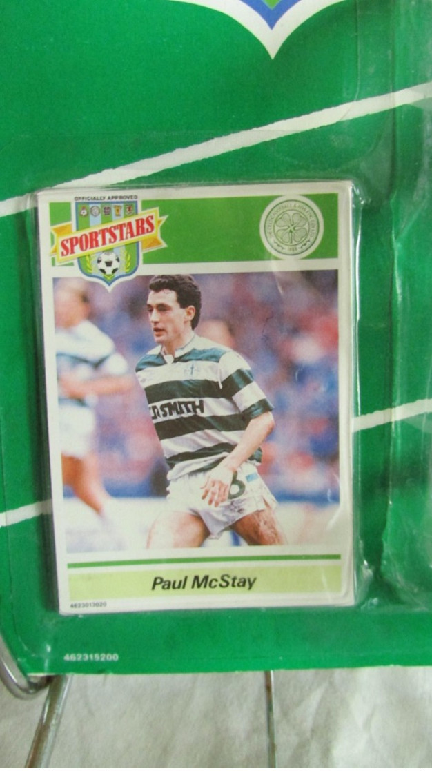 Kenner Football Figure Paul McStay With Collectors Card - Sports Stars Vintage 1989 - Altri & Non Classificati