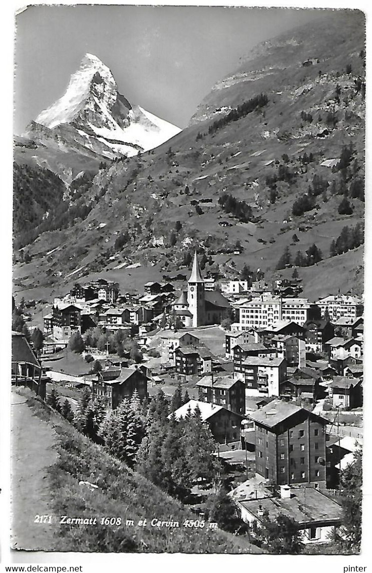 SUISSE - ZERMATT Et CERVIN - Matt