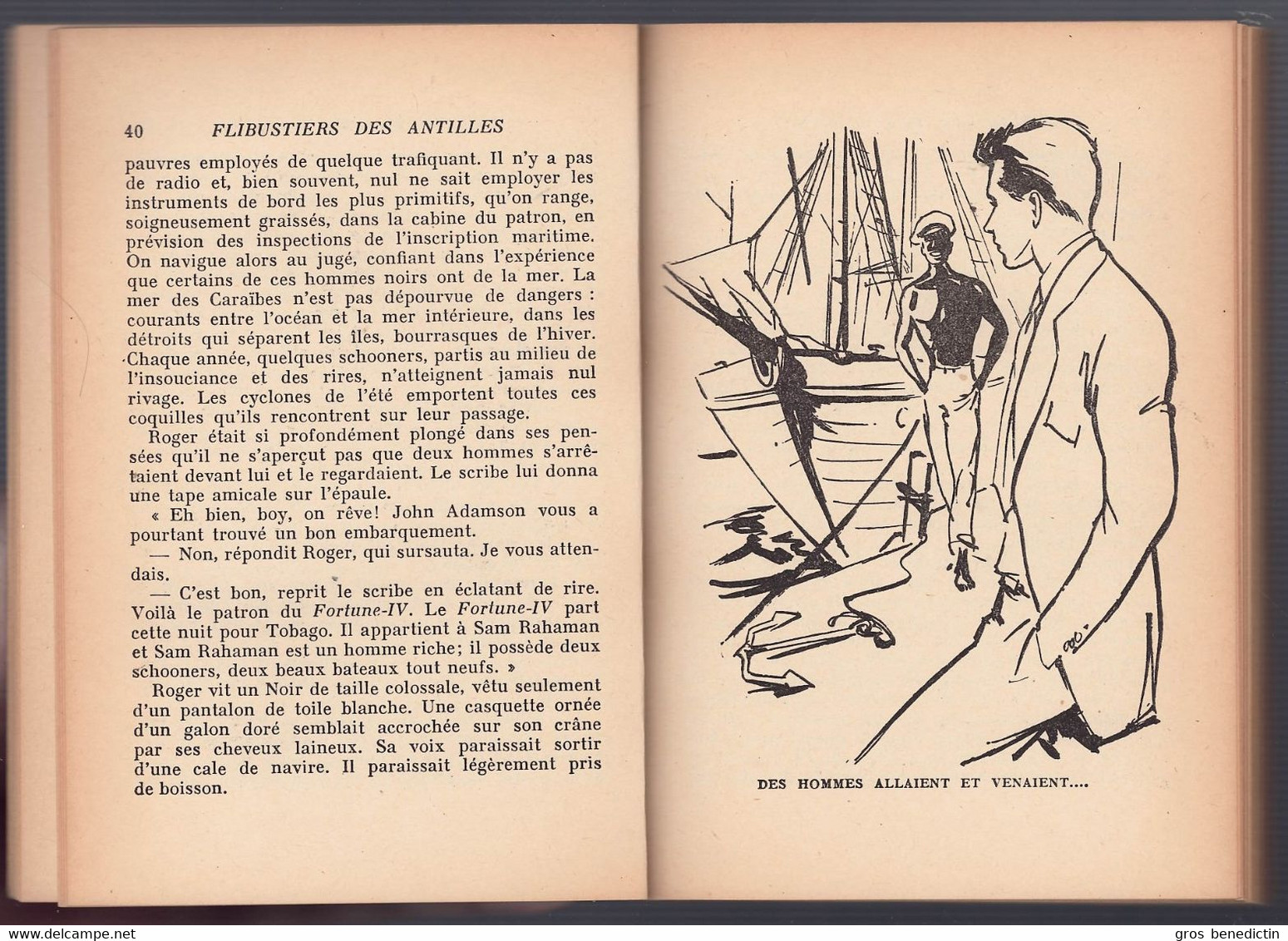 Hachette - Bibliothèque De La Jeunesse - Jacques Legray - "Flibustiers Des Antilles" - 1953 - #Ben&BJanc - Bibliothèque De La Jeunesse