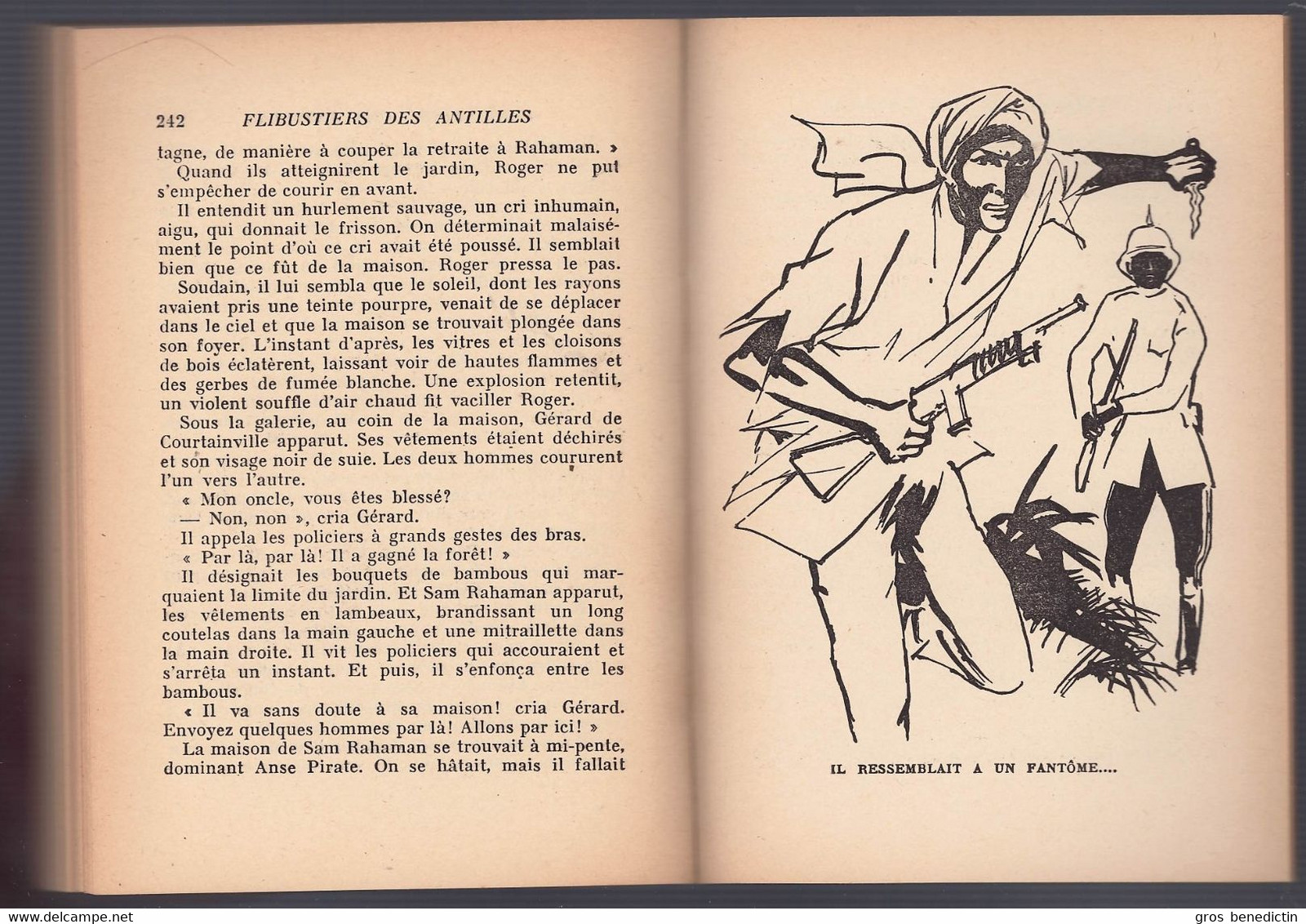 Hachette - Bibliothèque De La Jeunesse - Jacques Legray - "Flibustiers Des Antilles" - 1953 - #Ben&BJanc - Bibliothèque De La Jeunesse