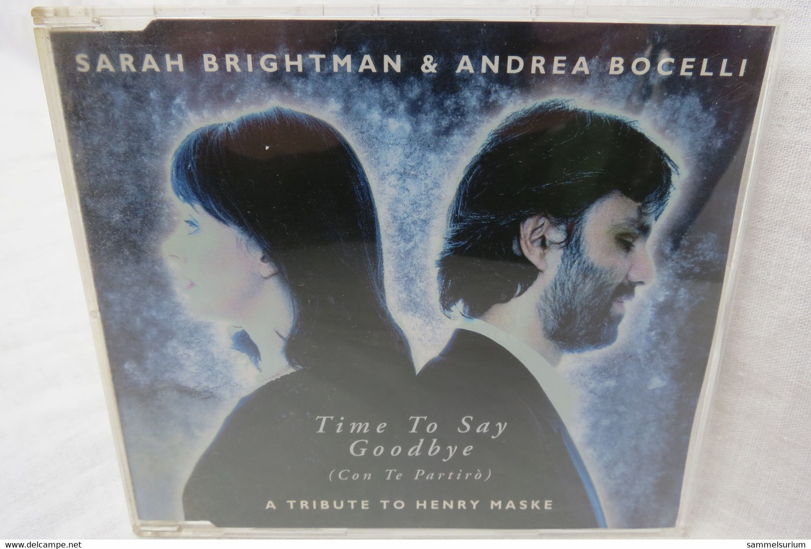 CD "Sarah Brightman & Andrea Bocelli! Time To Say Goodbye (Con Te Partiro) Tribute To Henry Maske - Strumentali