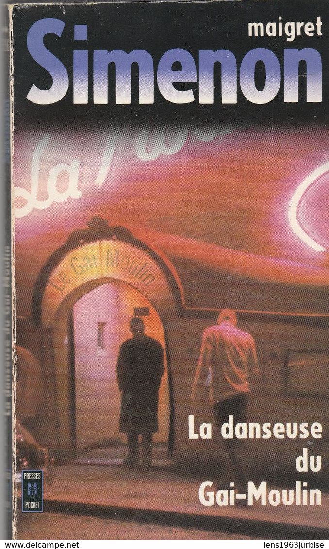 SIMENON Georges , La Danseuse Du Gai - Moulin - Auteurs Belges