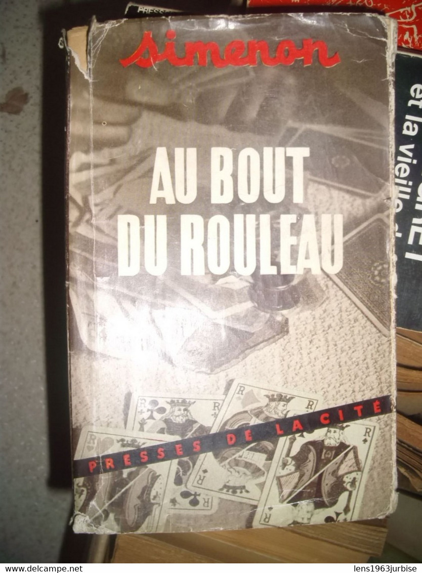 SIMENON Georges , Au Bout Du Rouleau - Belgische Schrijvers